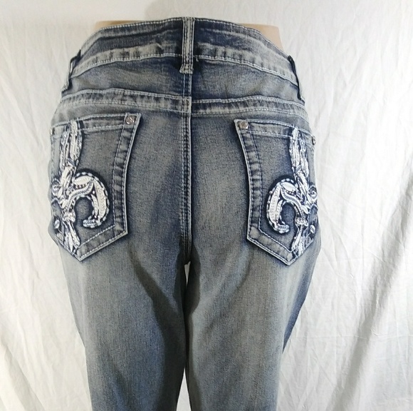 Revolt Jeans Denim - Revolt Size 14 Stonewashed Denim Jeans